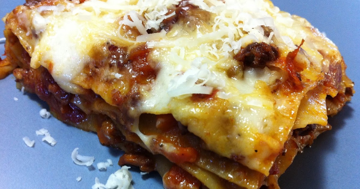 Cooking with SAHD Lasagne alla Bolognese