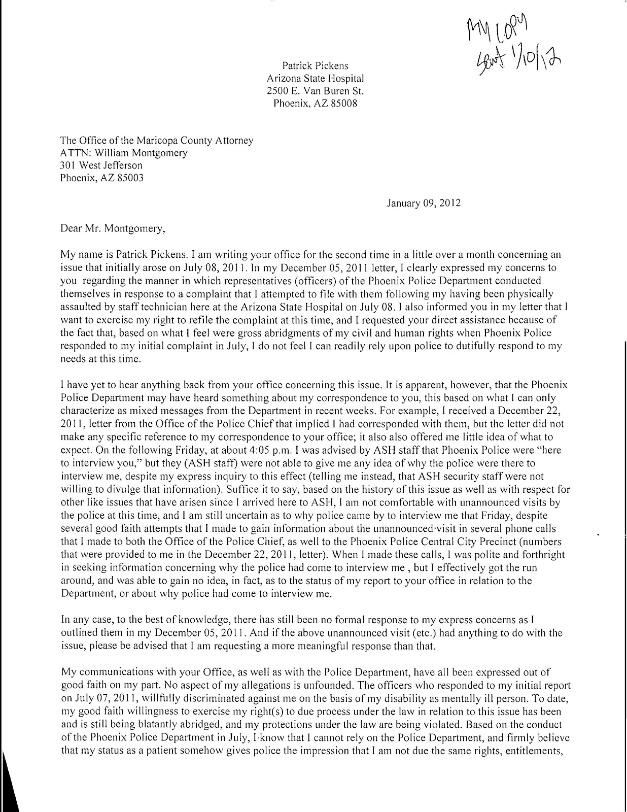 Sample Of Request Letter For Police Assistance - 1000 ...