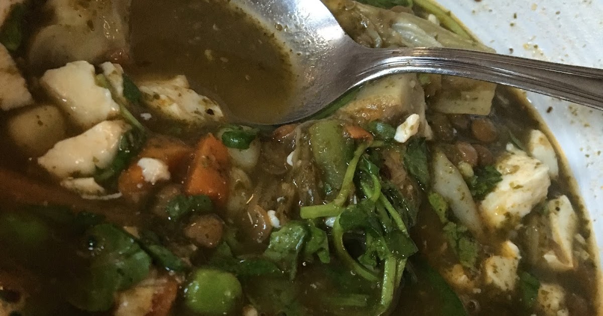 Jim Leff's Slog Punjabi Joe's Ancient Lentil Tofu Soup With Saag Dregs