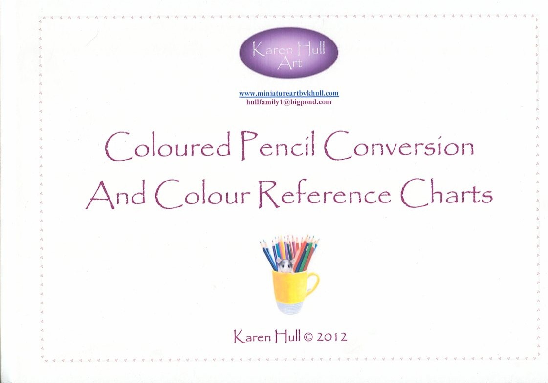 Karen Hull Art Coloured Pencil Conversion Charts