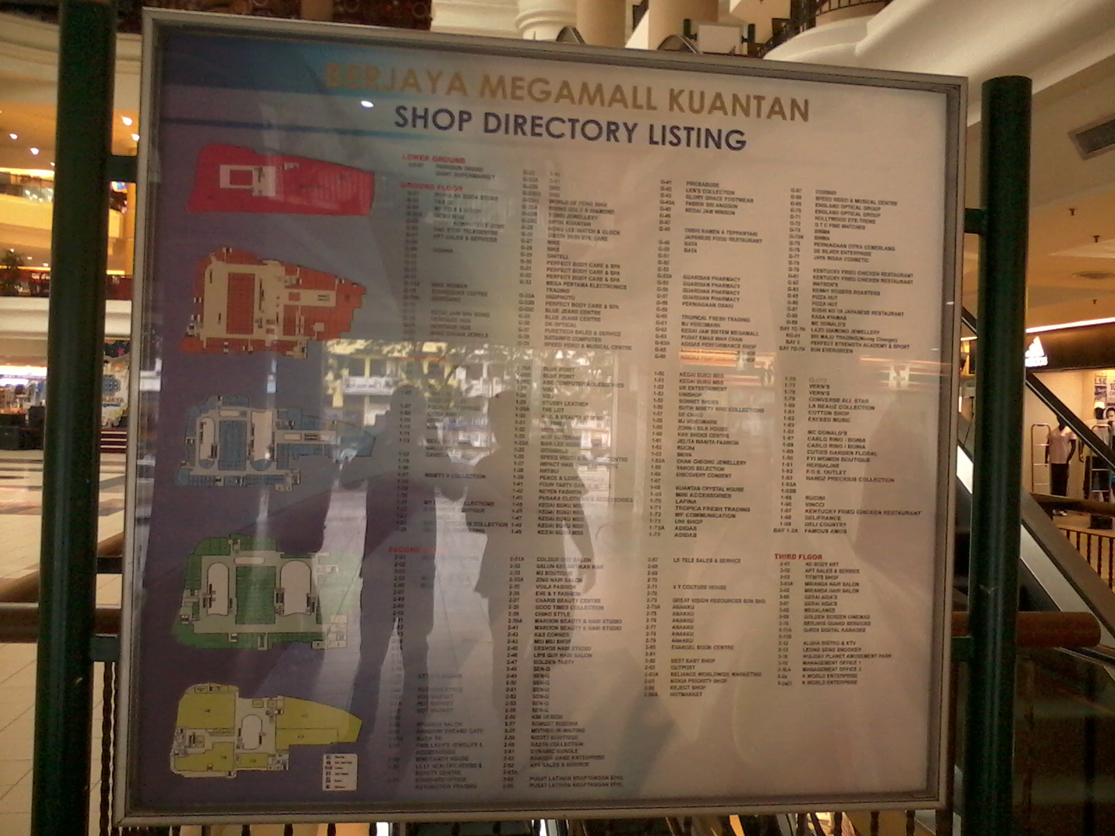 Introduction To It The Map Of Berjaya Megamall