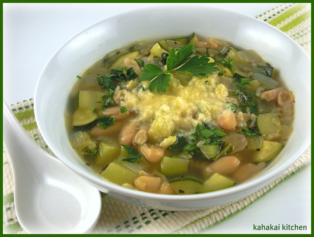 Kahakai Kitchen Zucchini & Rice Soup Easy Comfort for Souper (Soup