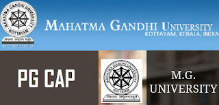 MGU RESULT 2023 PGCAP 1st Allotment - First allotment result