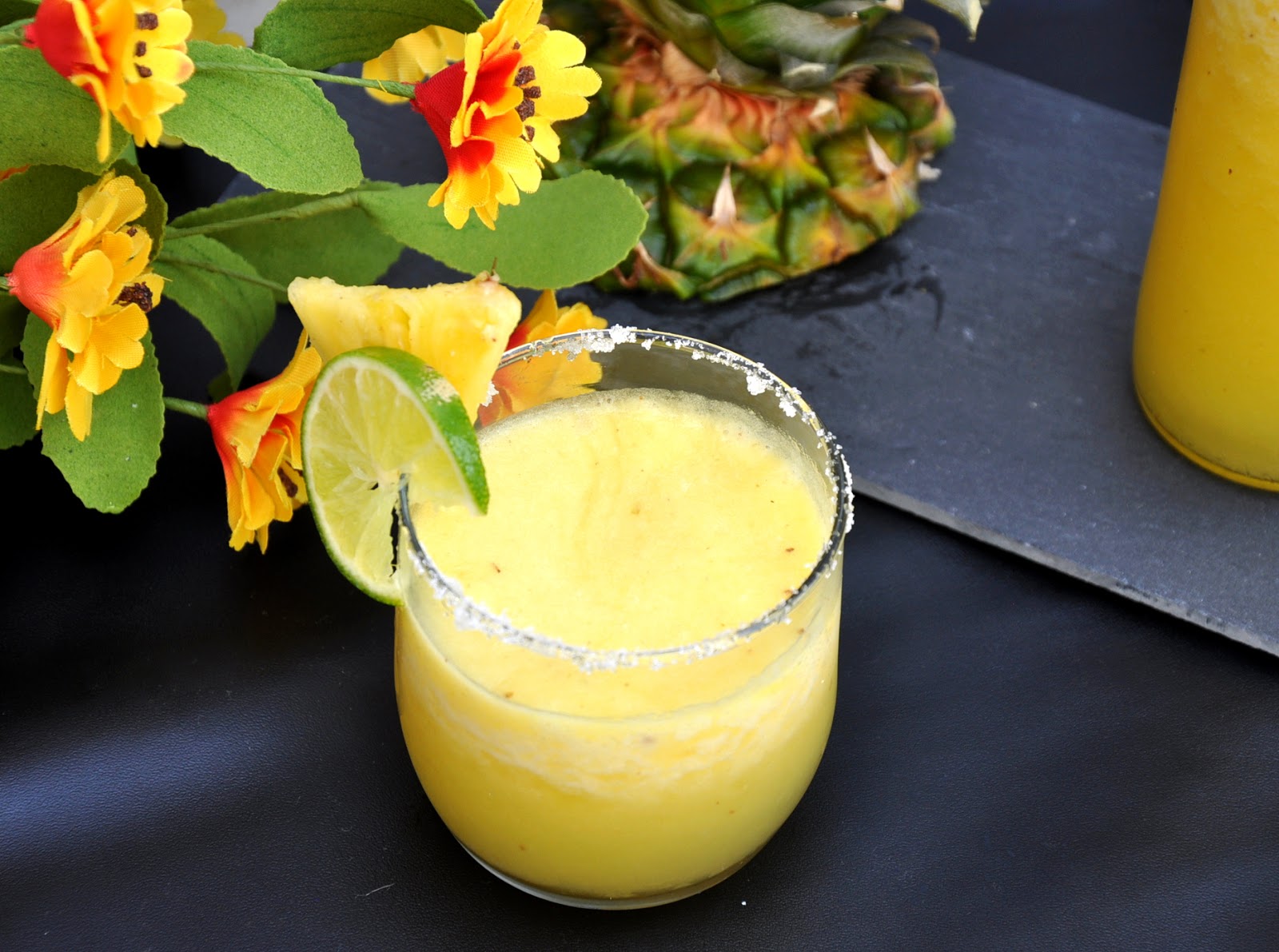 Praba's yummy experiments Pineapple Juice