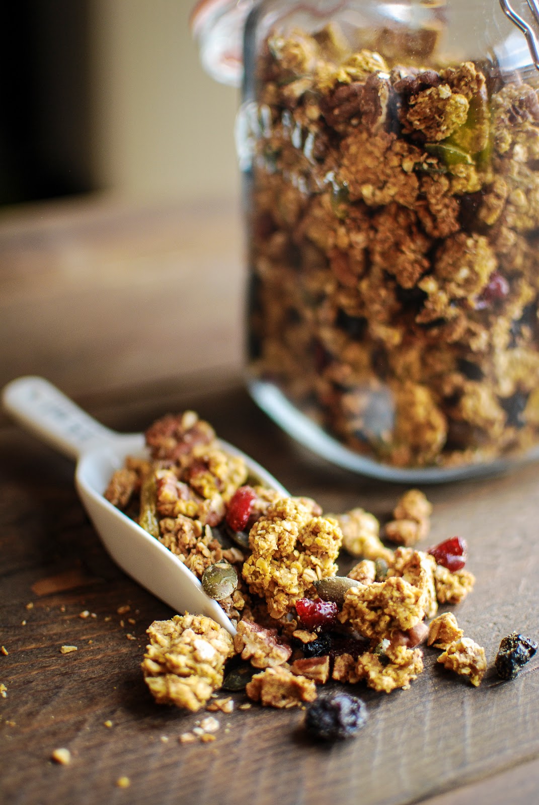 Pumpkin Spice Granola Recipe Katiecakes