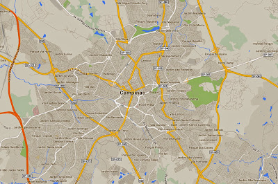 Mapa de Campinas Mapa de Campinas