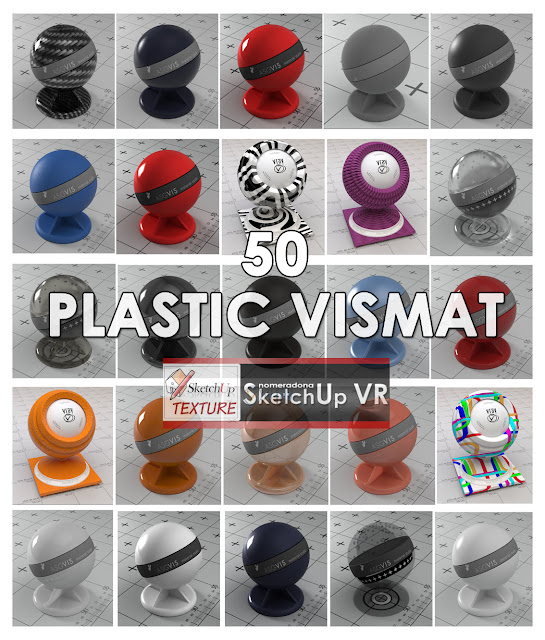 vray for Su vismat plastic