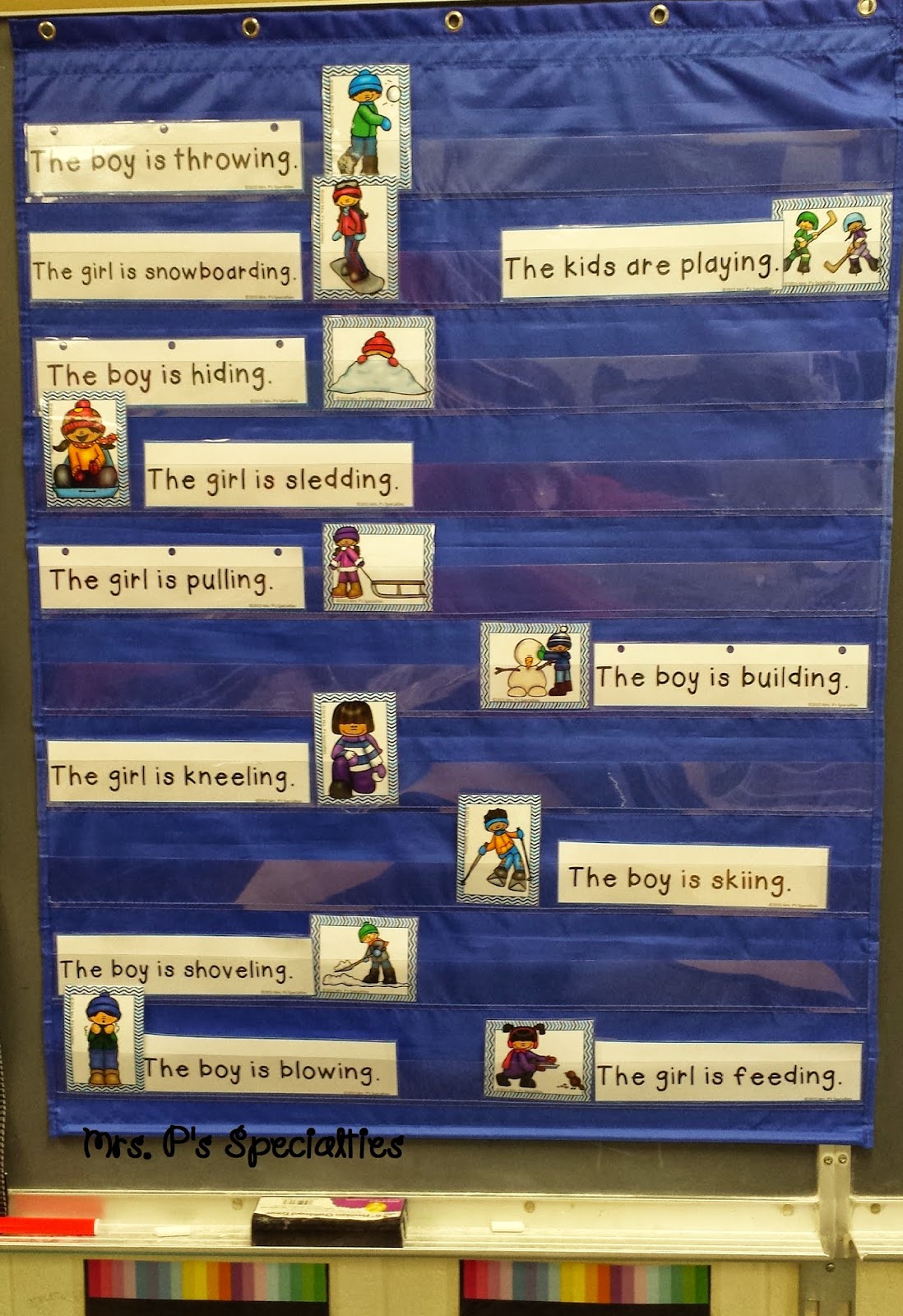 Teaching About Verbs Mrs. P's Specialties!