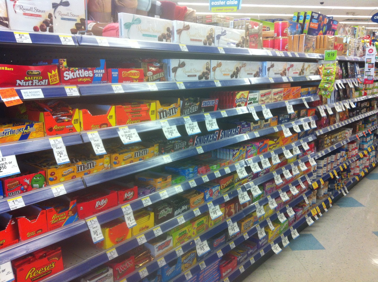 Walking The Candy Aisle: Our Local Aisle