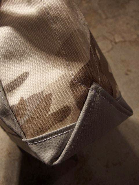 TEMBEA TOTE BAG - Small Size / Snow & Woodland Camo Spring/Summer 2015 SUNRISE MARKET