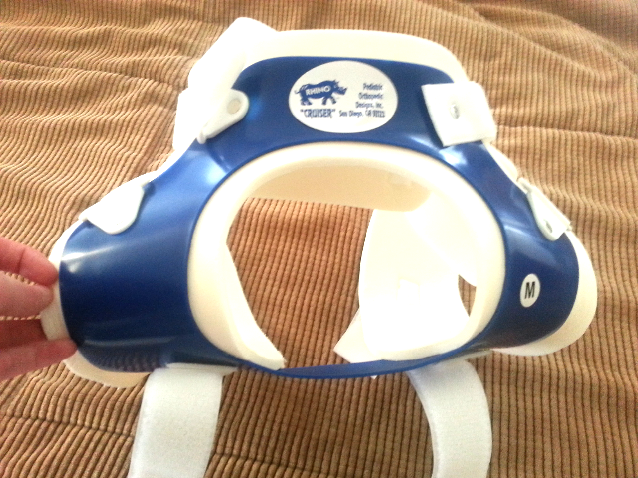 "Hip" Chick Goodbye, Petrie Cast... Hello Rhino Brace