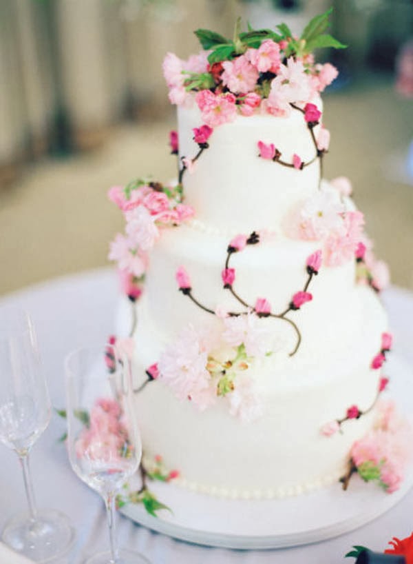 Cherry Blossom Wedding Cake Ideas Cherry Blossom Wedding Cake Ideas