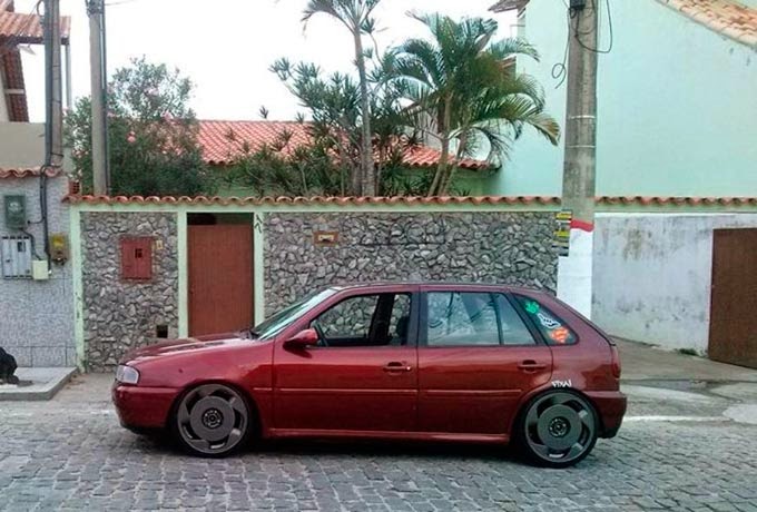 Gol bola fazendo Uber? 😂 / gol g2 rebaixado nas rodas 17 orbital