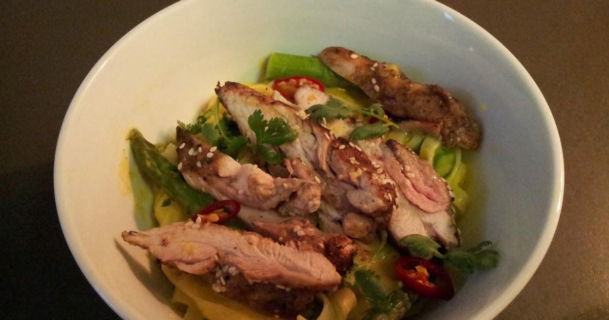 Mrs. Ip's Kitchen Jamie Oliver's 15 Minute Meals Thai Chicken Laksa