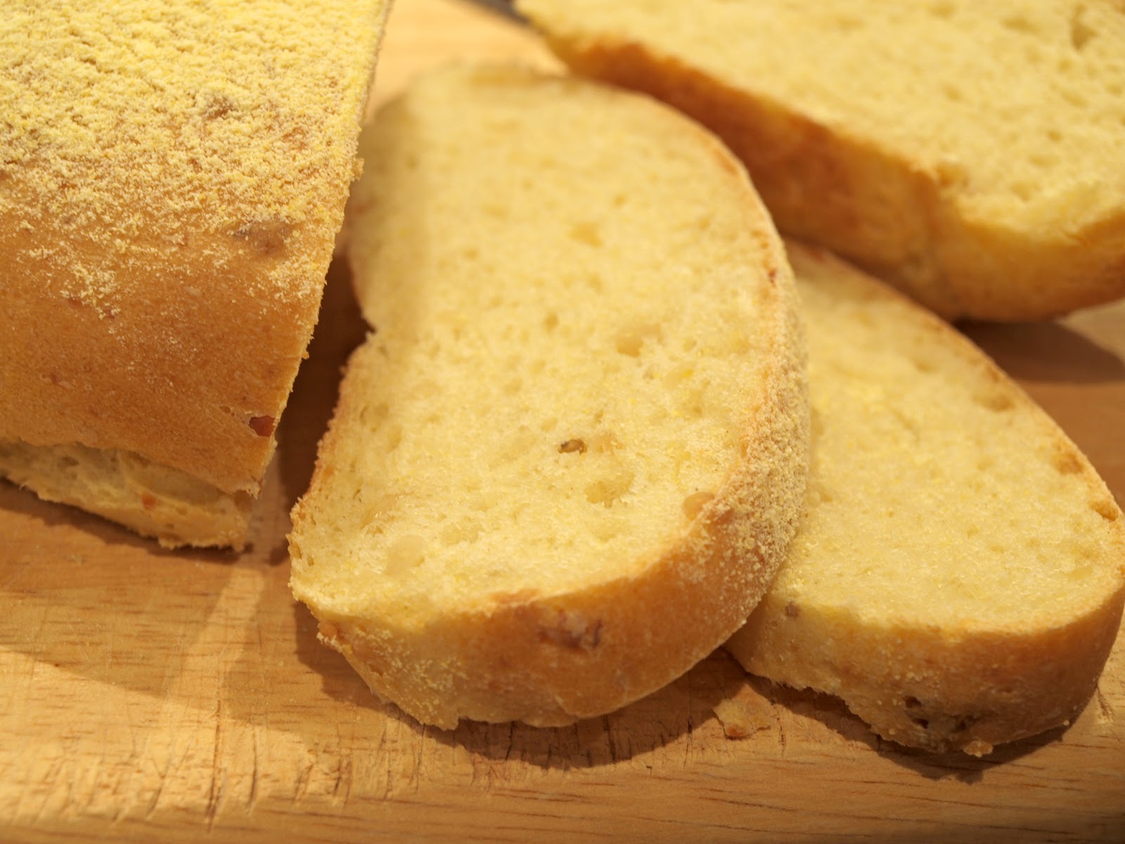 Onions and Paper Italian Polenta Bread
