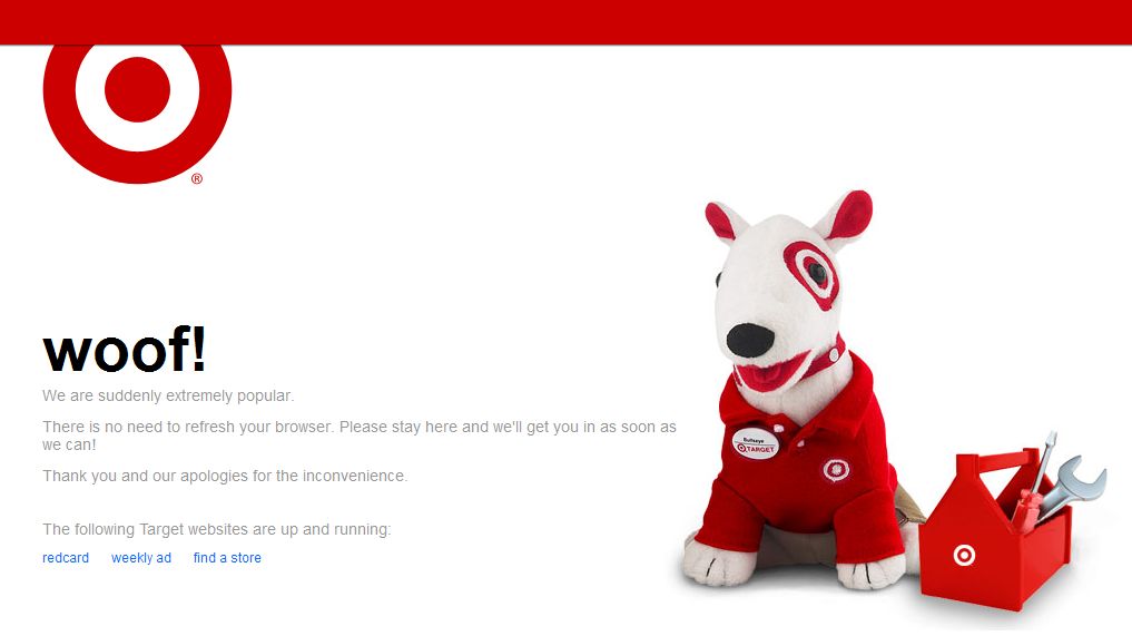 Snickers' Doodles New fashion line crashes Target website