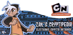 Cartoon Network Zaks Cryptipedia Database Toy