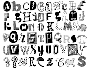 Labels: type alphabet letters ink Moleskine sketchbook