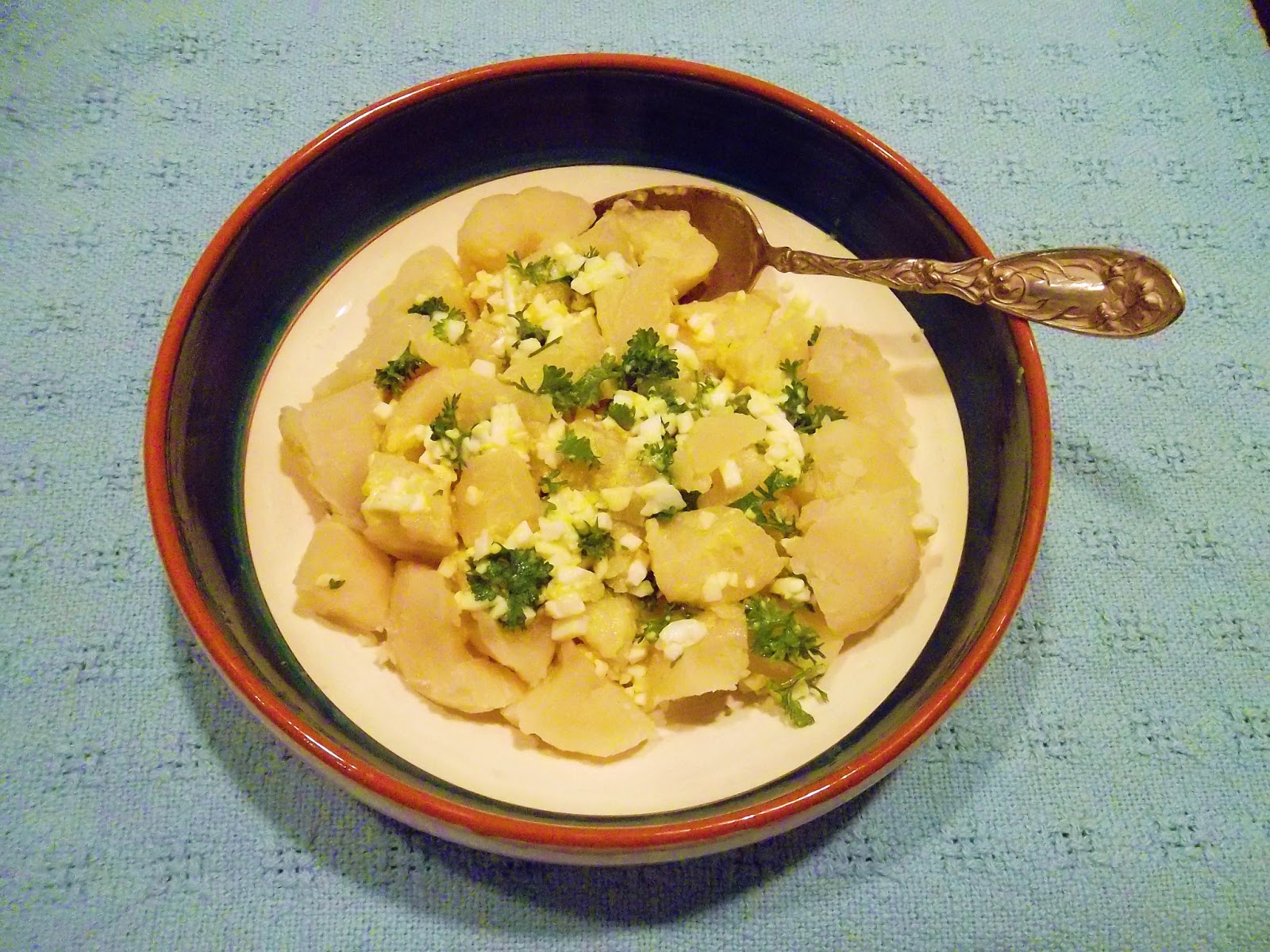 The Tale of Two Cookbooks Aardappelsla Dutch Potato Salad