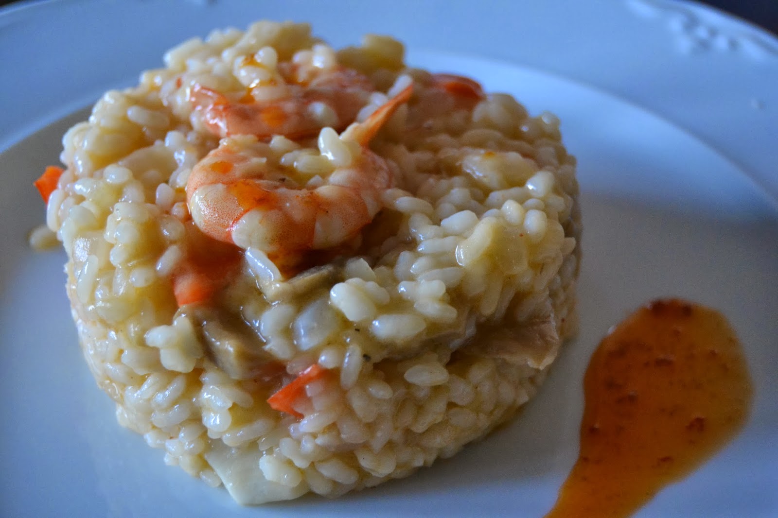 RISOTTO DE GAMBAS Y SETAS Sweet Addict
