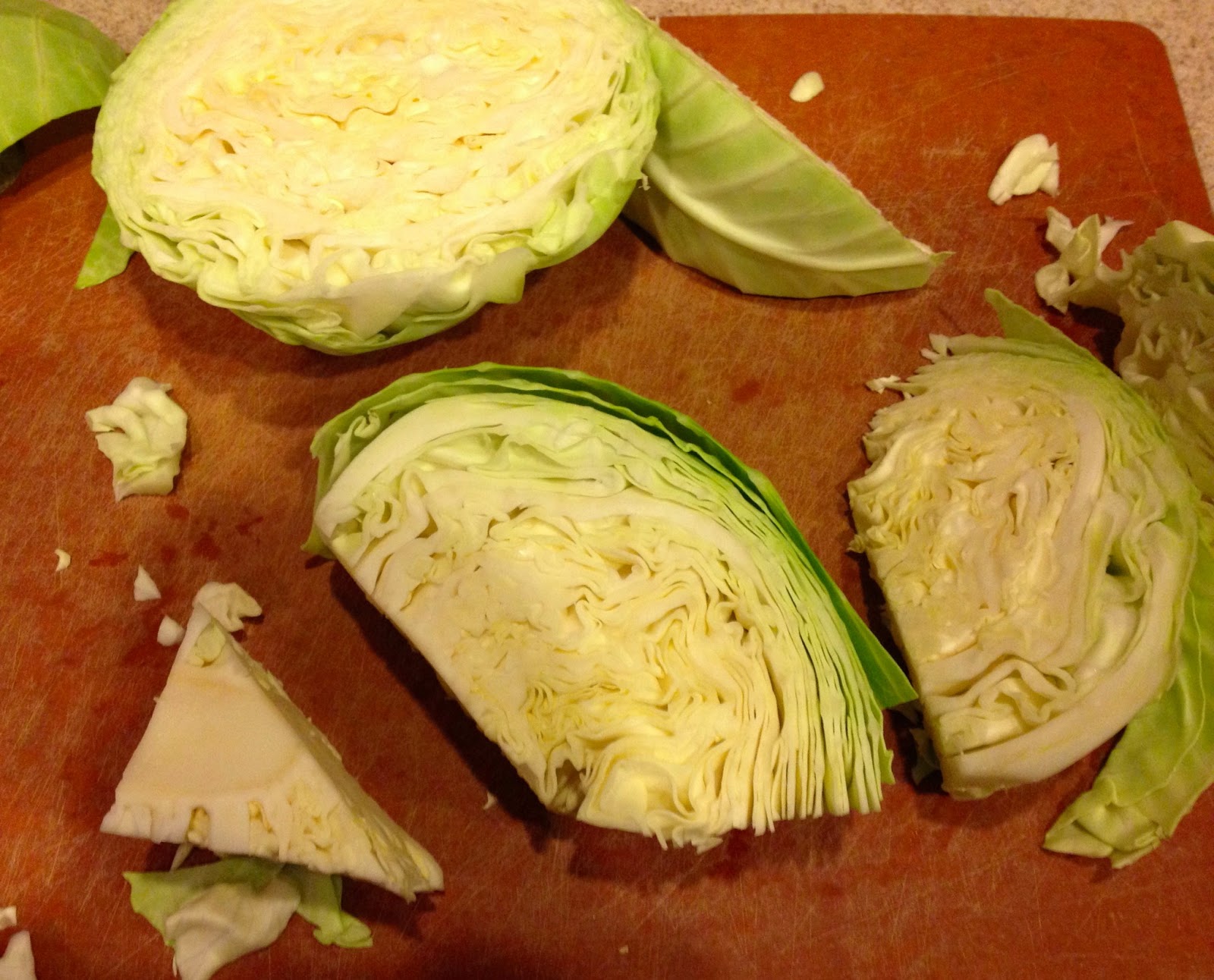The Paleo Review Roasted Cabbage with Lemon from Kalyn's Kitchen