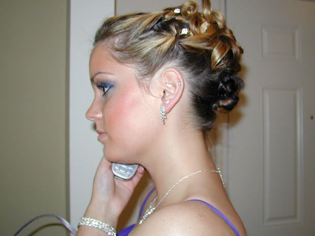 cool medium length prom hairstyle