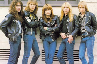 Visual do Iron Maiden nos anos 80