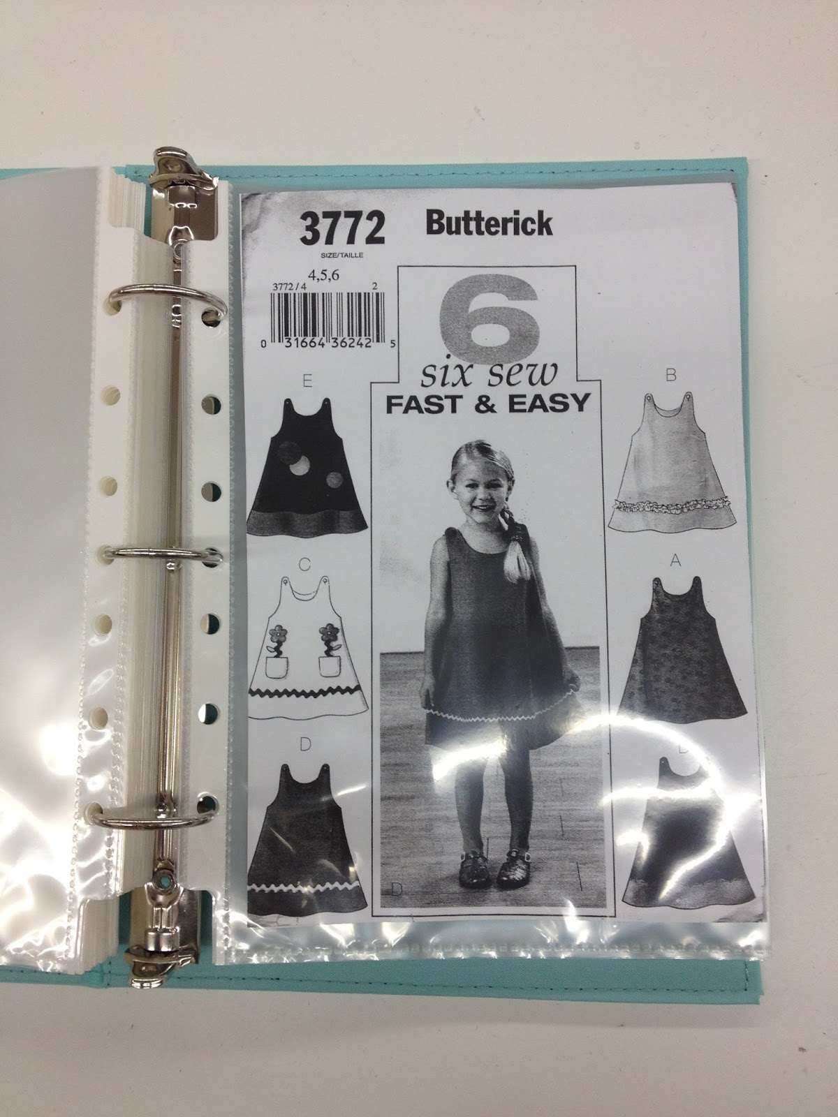 DIY Tutorial Pattern Book Organizer