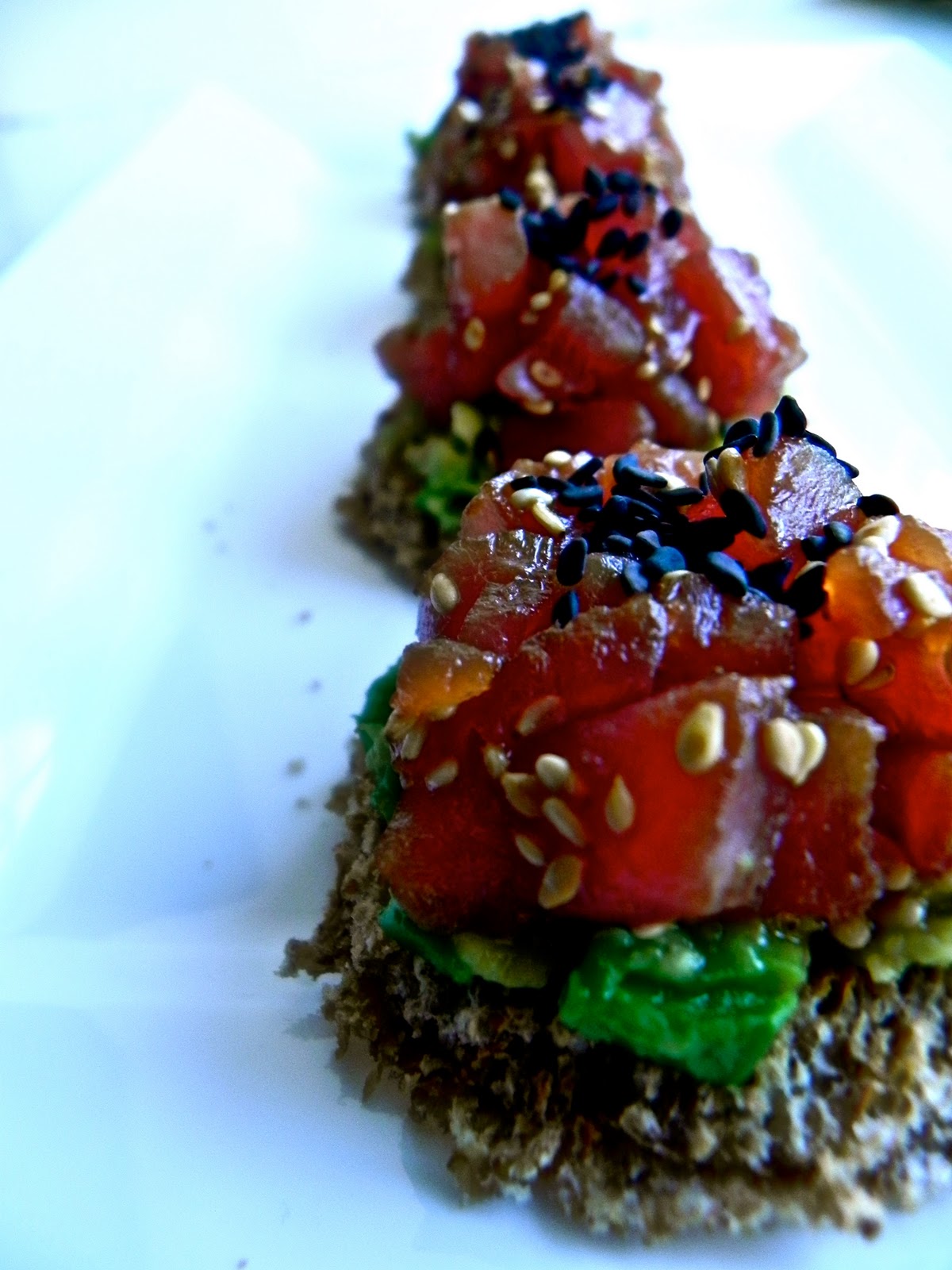 The Rosiest Cheeks Spicy Tuna Tartare