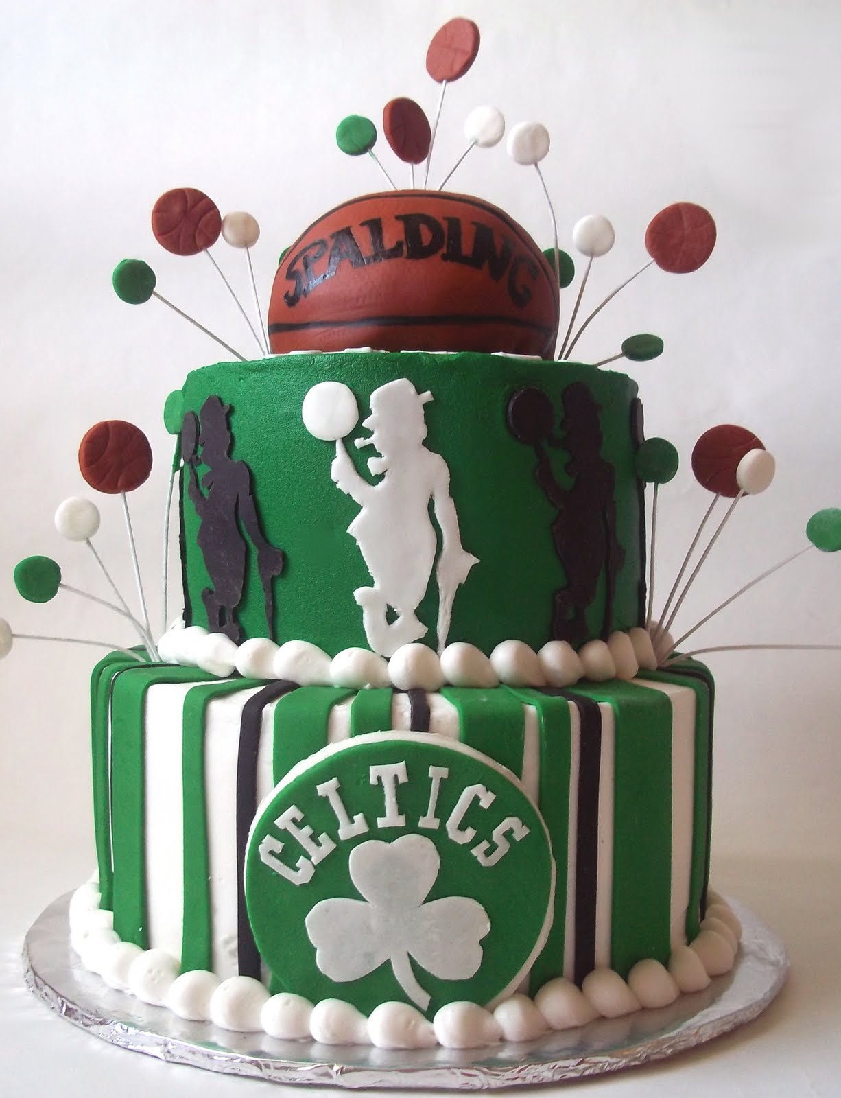 Violet's Custom Cakes Celtics!