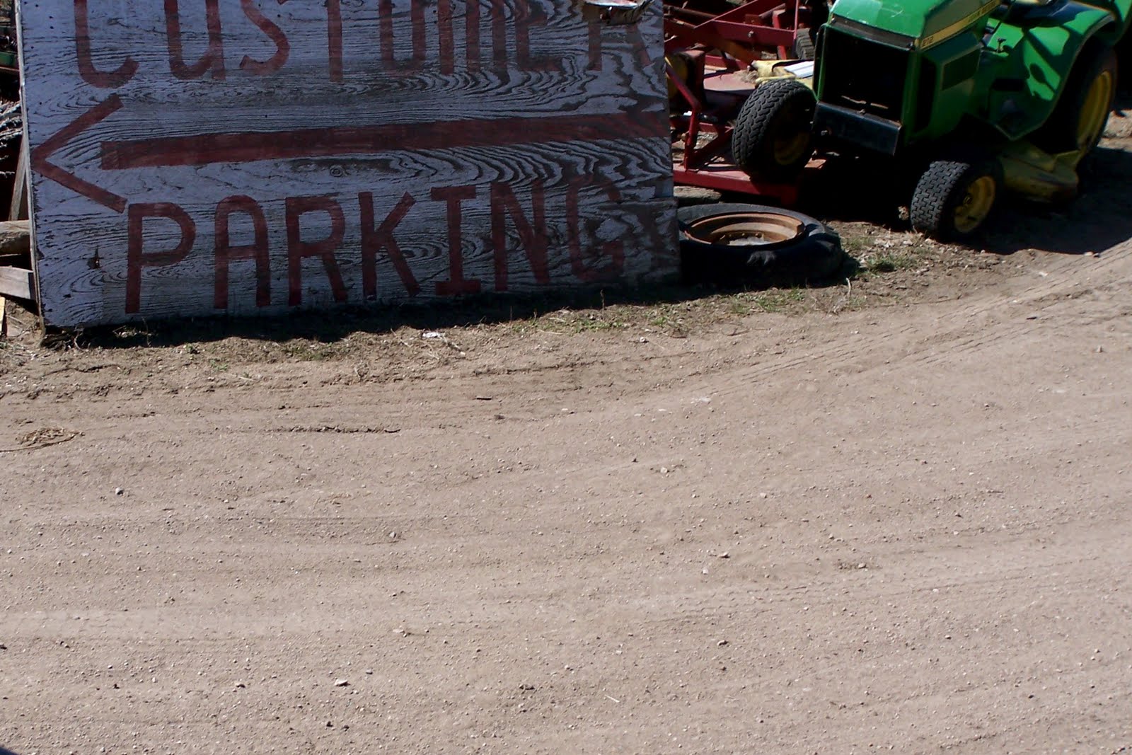 Griggs Dakota Farmer Fred Visits Pete's Salvage