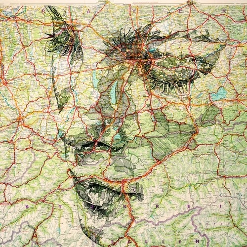 10-1977-Road-Map-of-Germany-Welsh-Freelance-Artist-Ed-Fairburn-Map-Portraits-www-designstack-co