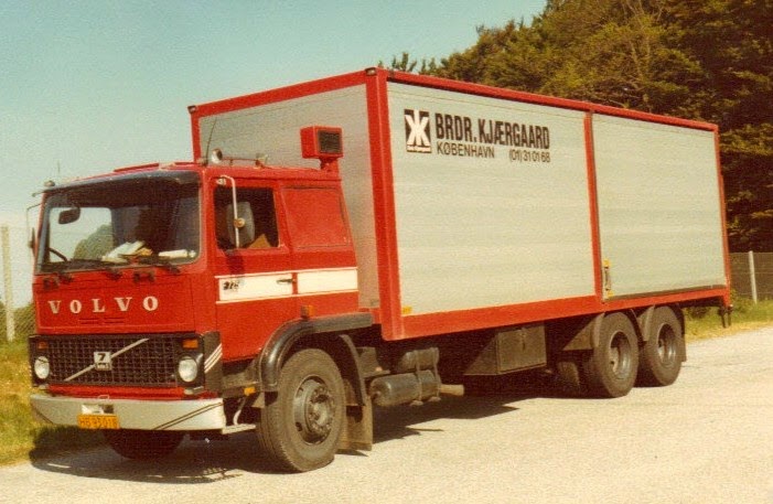 Lastbilchauffør fra 1969 og et liv i transport. Lastbil seng