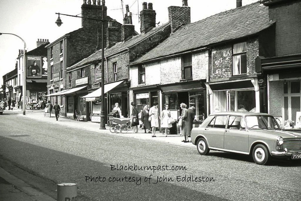 BLACKBURN PAST Whalley Banks looking towards Bank Top 1963
