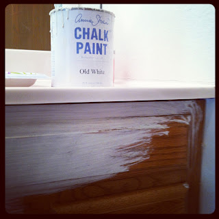 chalk paint bathroom cabinets painting sloan annie housewife tazewell county
