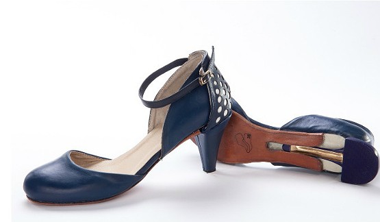 sapatilha com salto alto