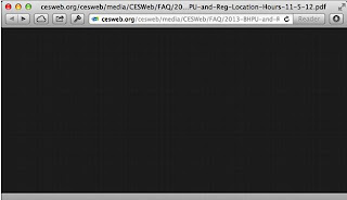 blank pada browser safari