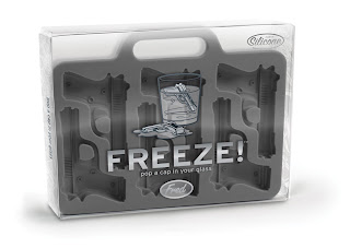 hand gun ice cube tray molds