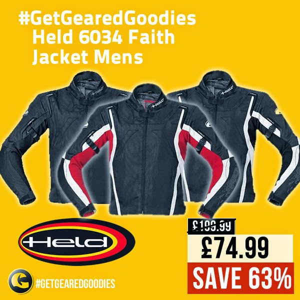 #GetGearedGoodies - Save on The Held 6034 Faith Jacket - www.GetGeared.co.uk