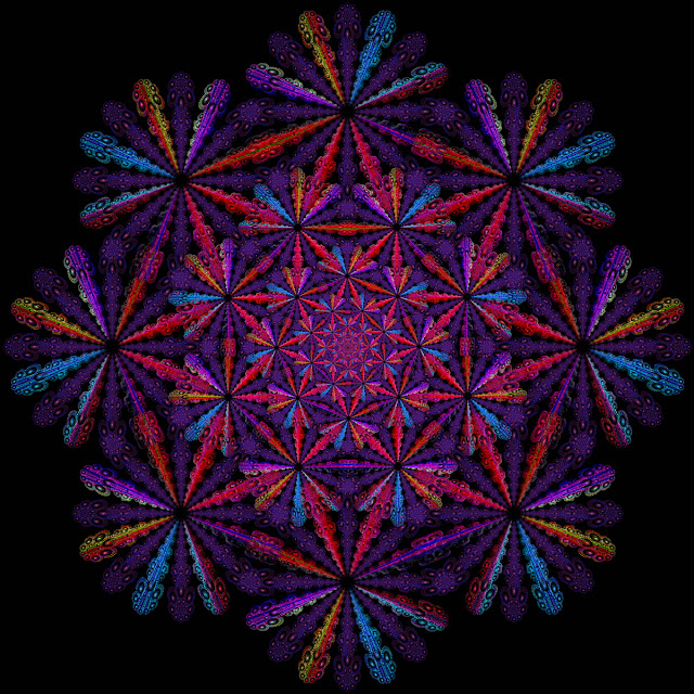 Mandalas, Fractales, Patterns, Efectos Visuales, Efectos Opticos