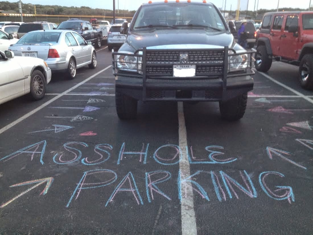 Its Amazing I dont Drink Tips for surviving Parking Lot Assholes