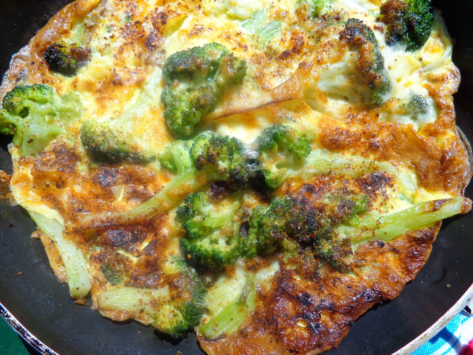 Wat ik gegeten heb Frittata van broccoli