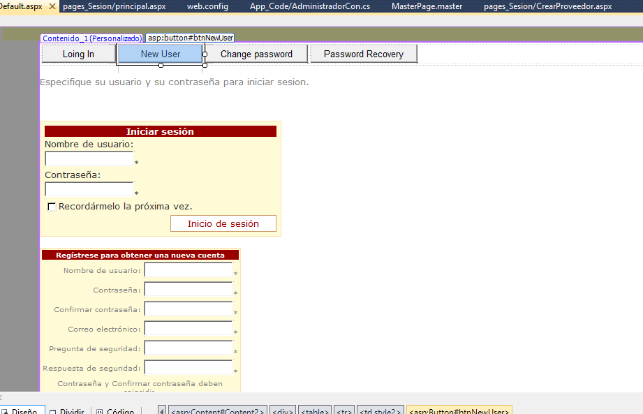 ESTADO DE UN CONTROL ASP NET estado de un control asp net: