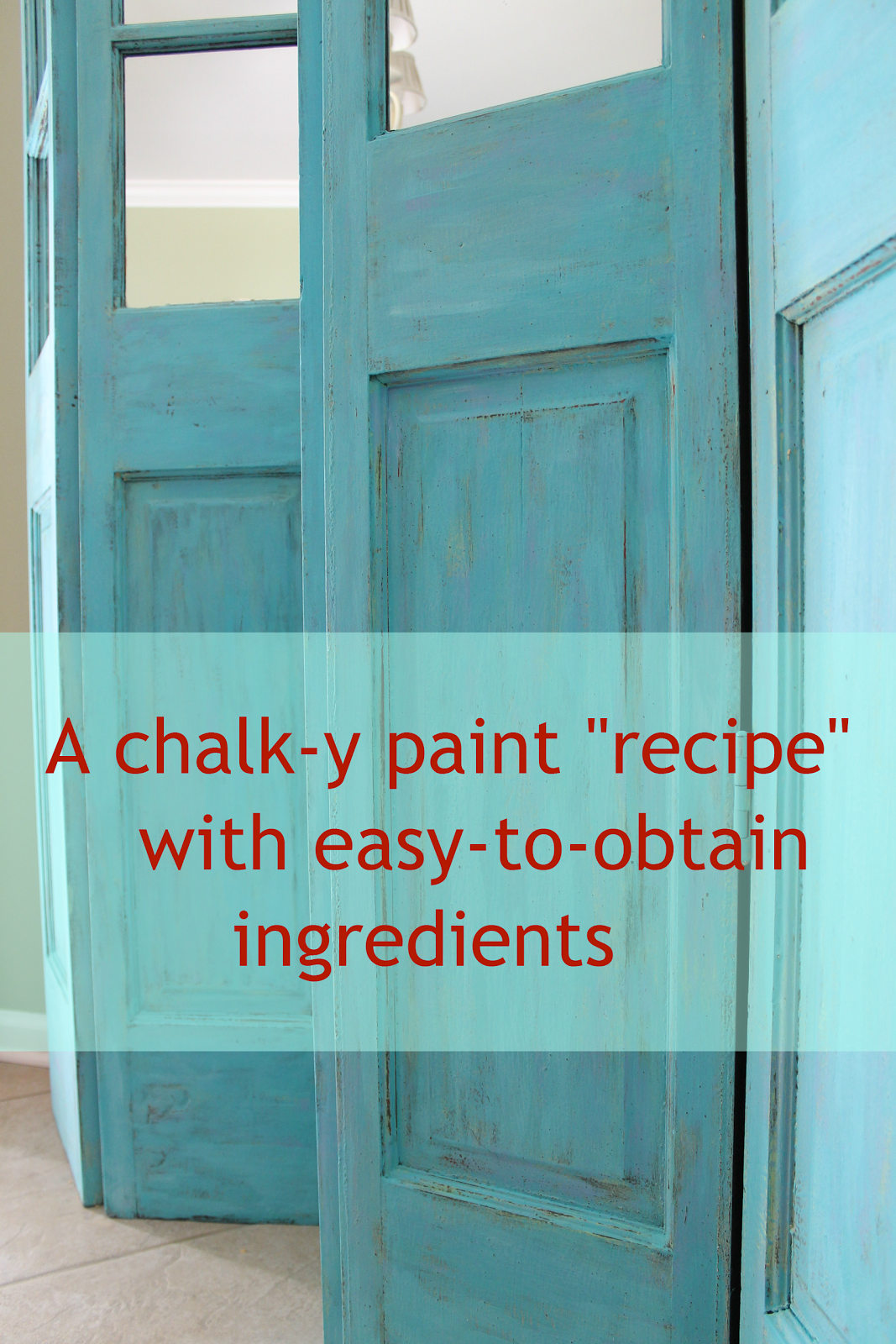 calcium carbonate chalk paint recipe uk