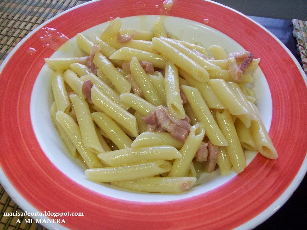 Pasta A La Carbonara
