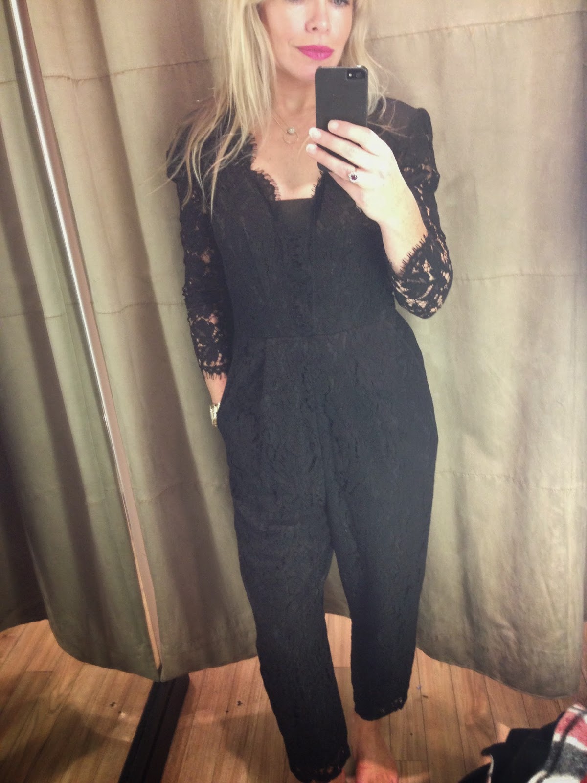 whistles lace jumpsuit