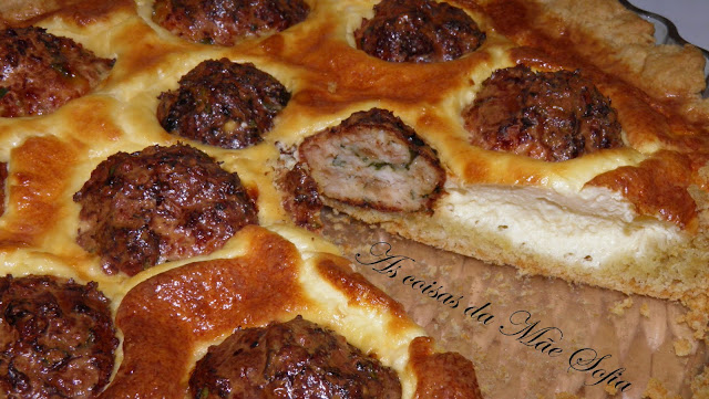 Tarte de almôndegas / Meatball pie