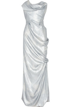 vivienne westwood silver dress