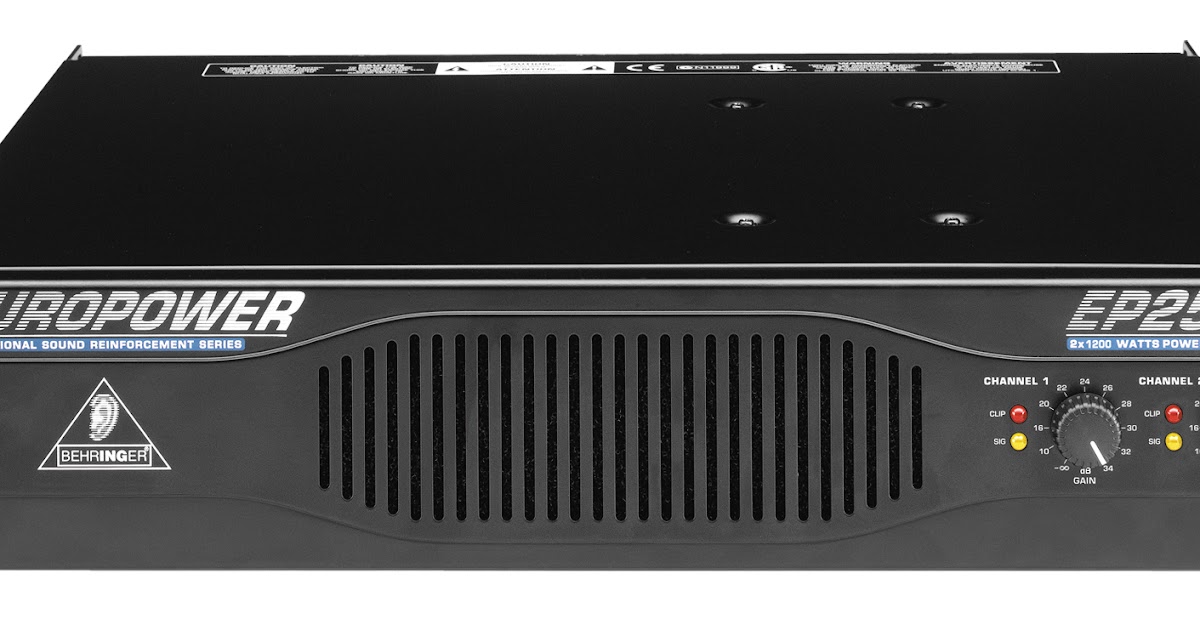 Pro Audio System Behringer EUROPOWER EP2500