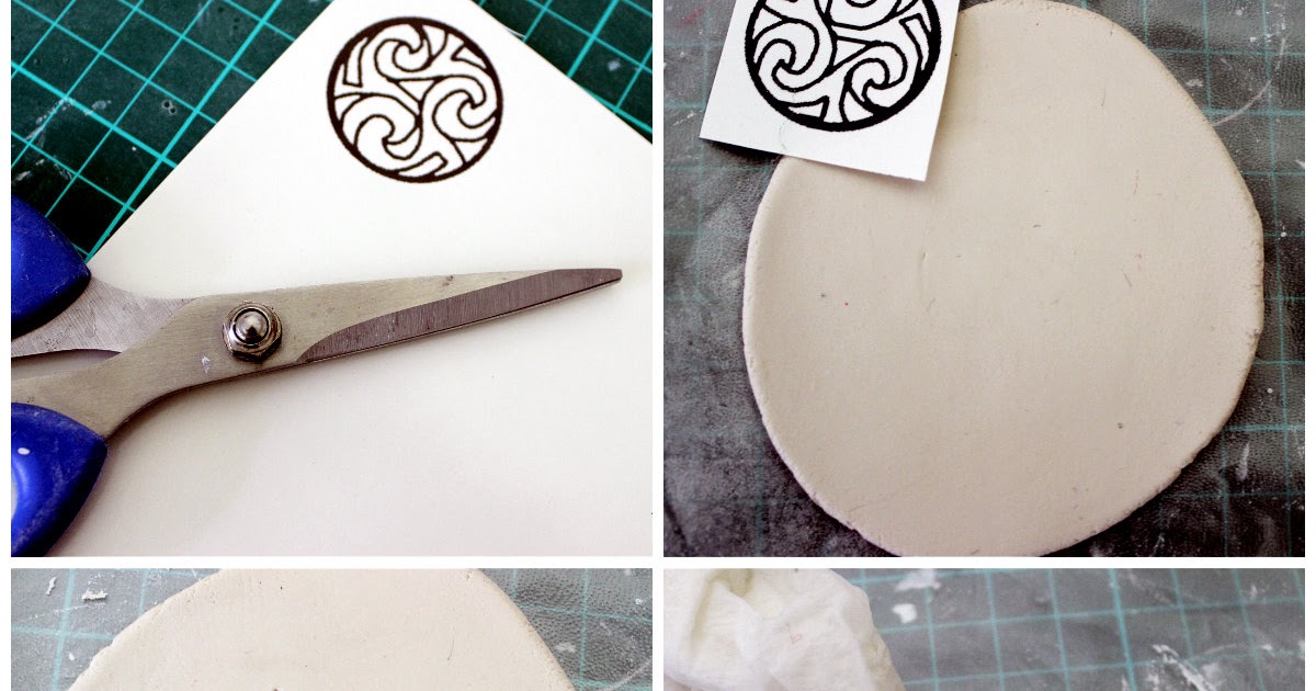 Red Punch Buggy Image Transfer On Clay Tutorial